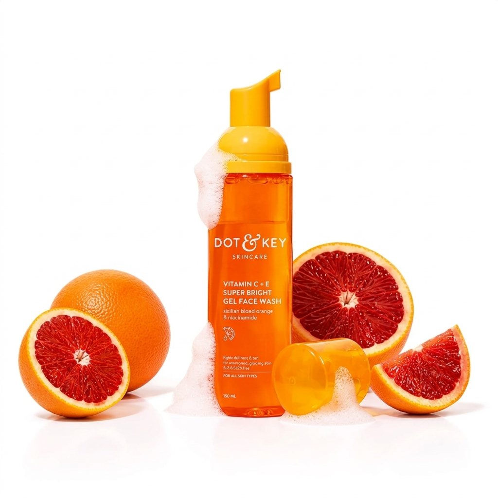 Dot&Key Vitamin C Foaming Face Wash | 80 ml