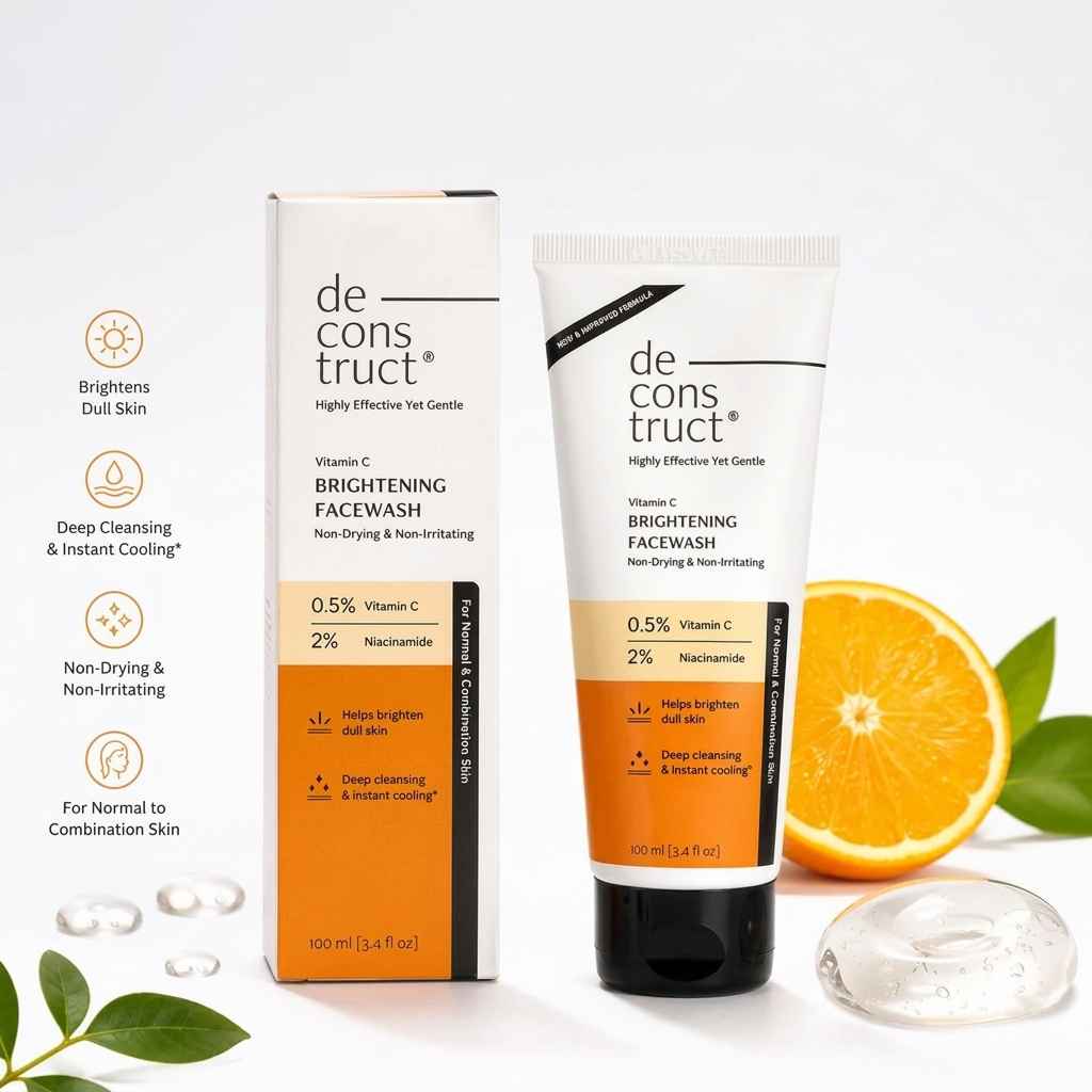 Deconstruct Vitamin C Brightening Facewash | 100 ml